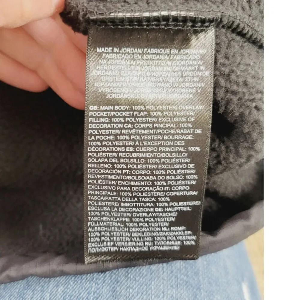 The North Face Men Royal Arch Vest in Black/Gray, sz Small